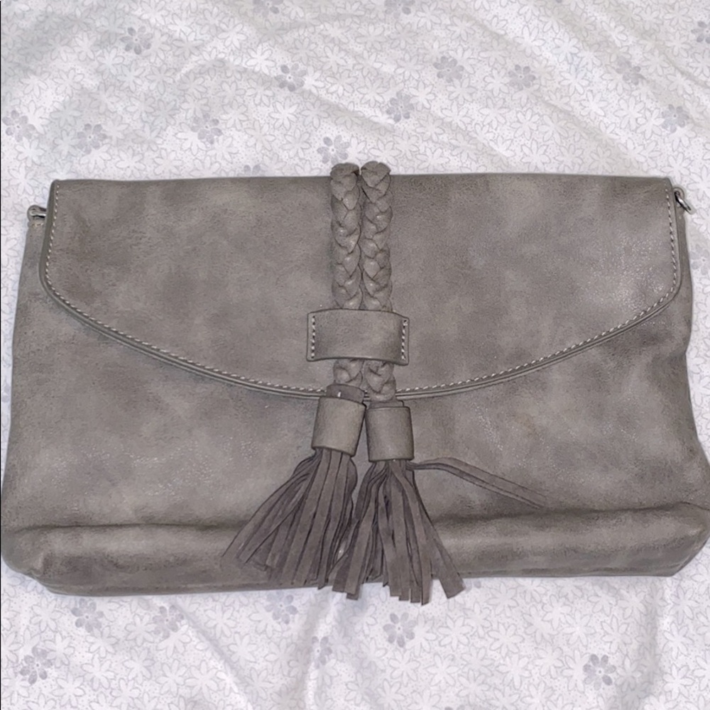 Gray Clutch